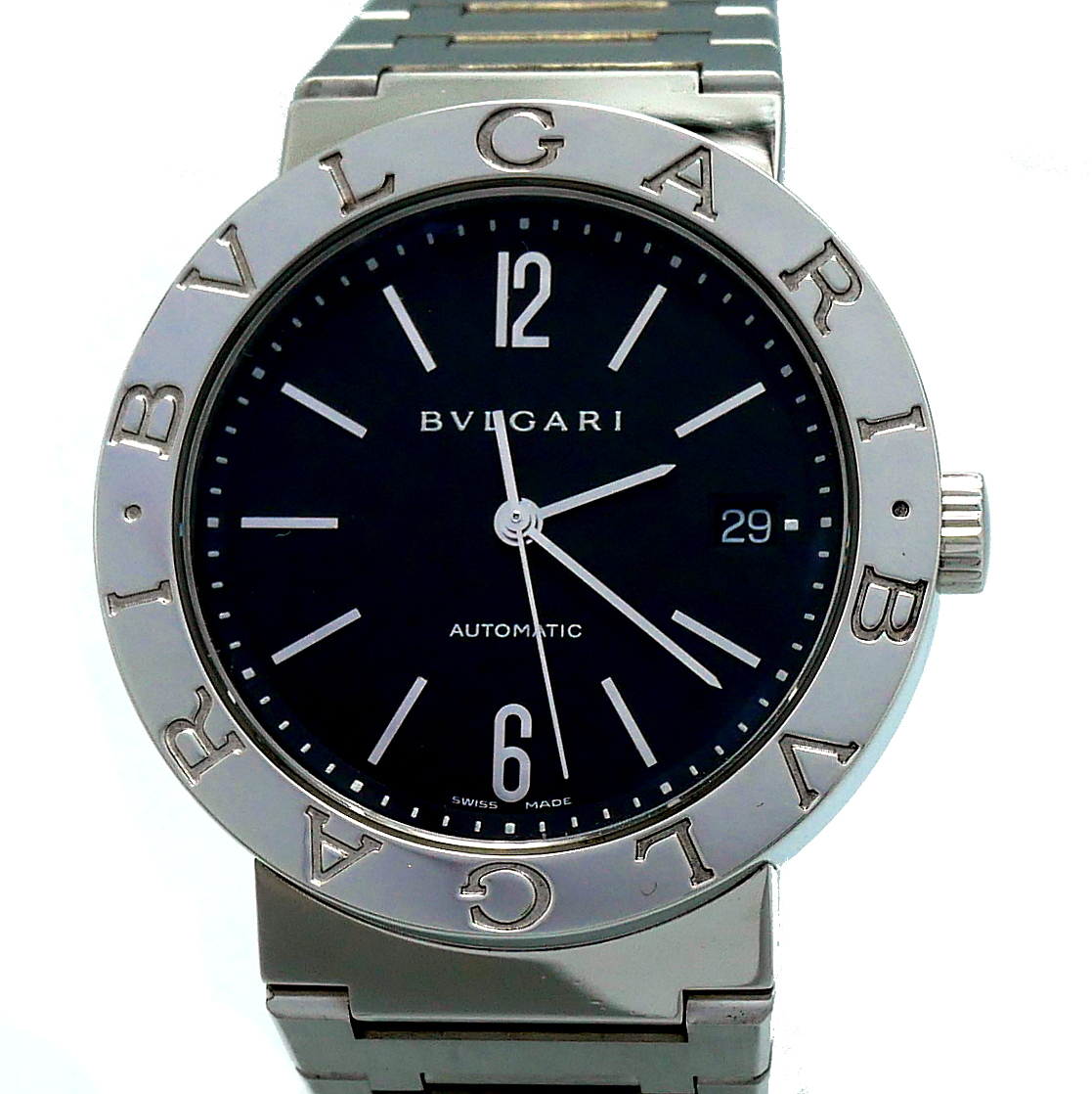 Bulgari Bulgari Uomo BB38SSAUTO Acciaio Automatic – Barozzi Gioielli