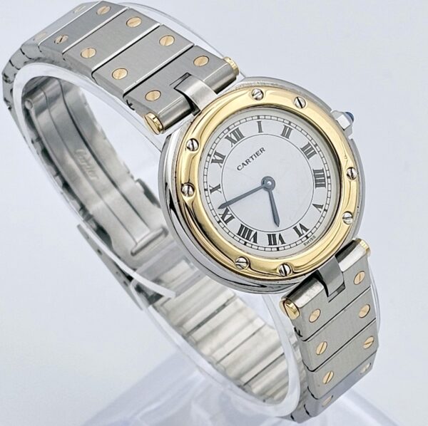 CARTIER SANTOS QUARZO 27MM ref.81913 - immagine 3